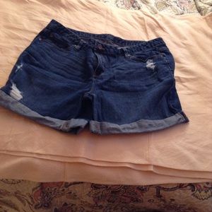 A.N.A. Distressed shorts